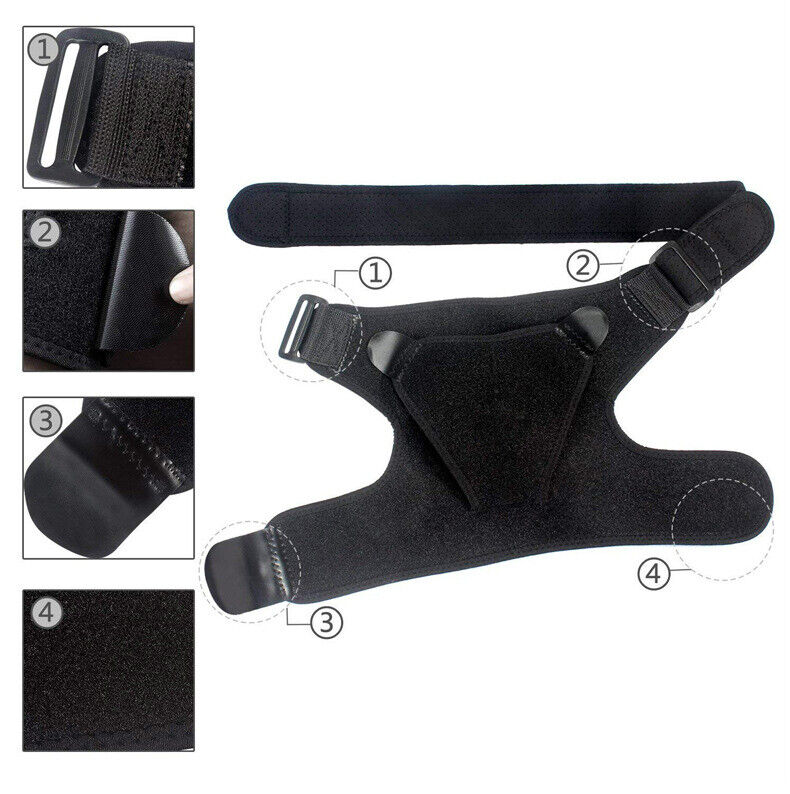 Shoulder Brace Support Compression Sleeve Torn Rotator Cuff AC Joint